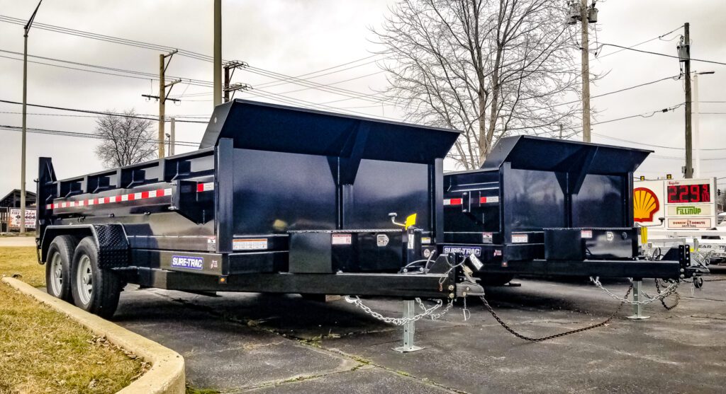 Sure-Trac dump trailers
