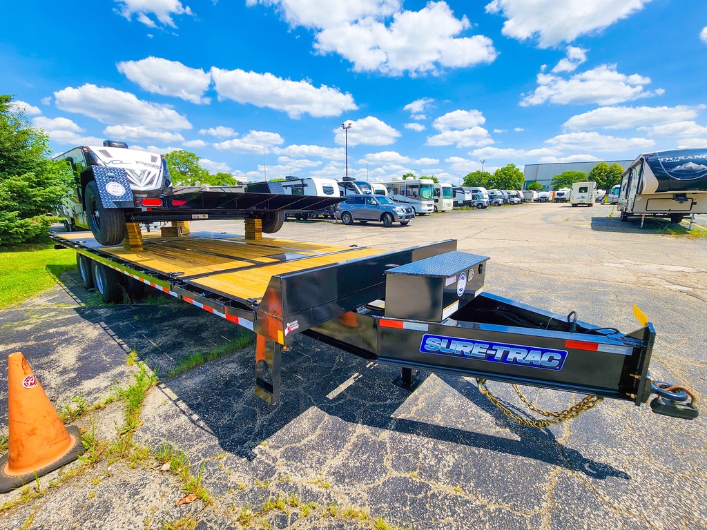 24' Sure-Trac Tilt Equipment Trailer