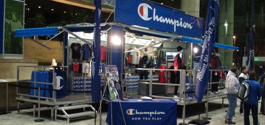 Champion stage trailer