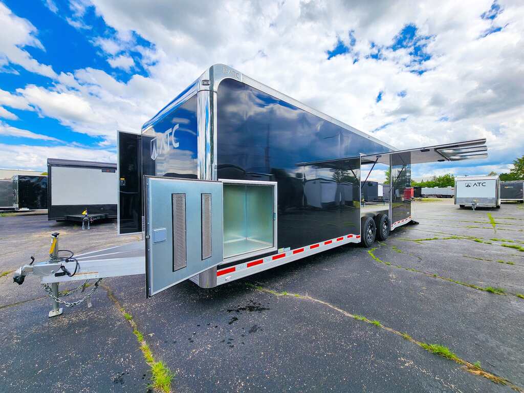 28' ATC Rom 550 Car Hauler with LifeTrac