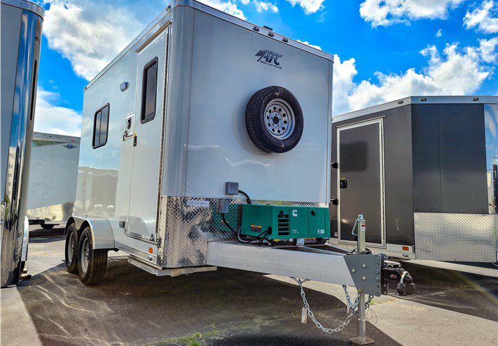7'x12' ATC Fiber Optic Splicing Trailer