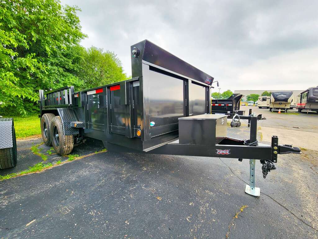 7'x14' Forest River Dump Trailer