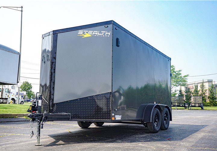 7'x14' Stealth Titan Motorcycle Trailer