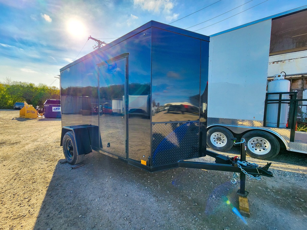 5'x10' Cross Motorcycle Trailer