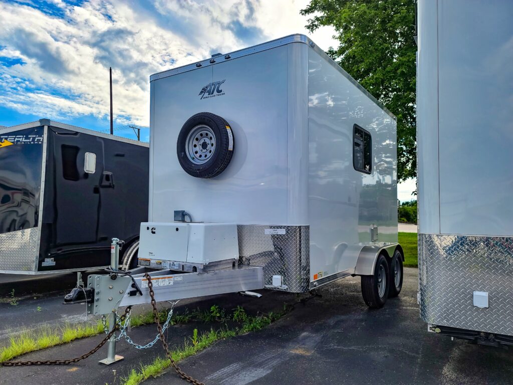 7'x12' ATC Fiber Optic Spilcing Trailer