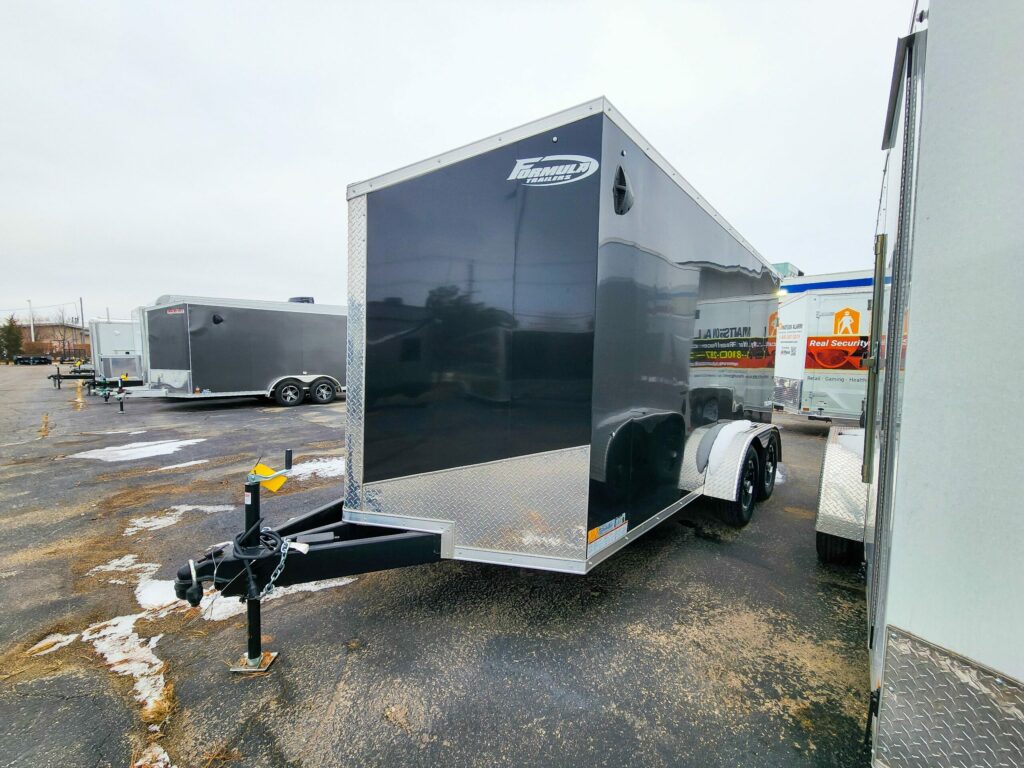 7'x14' Formula Triumph Motorcycle trailer