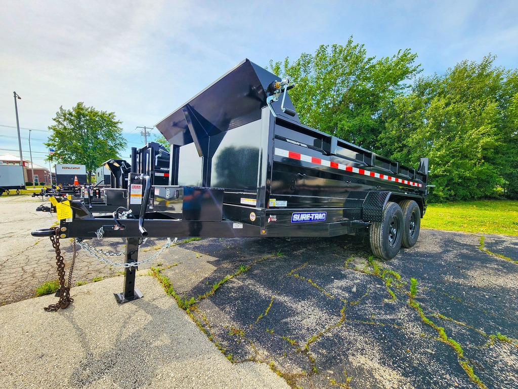 7'x14' Sure-Trac Dump Trailer