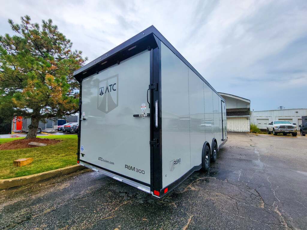 dove grey with blackout