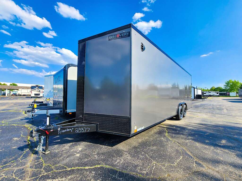 24' Discovery Car Hauler - charcoal