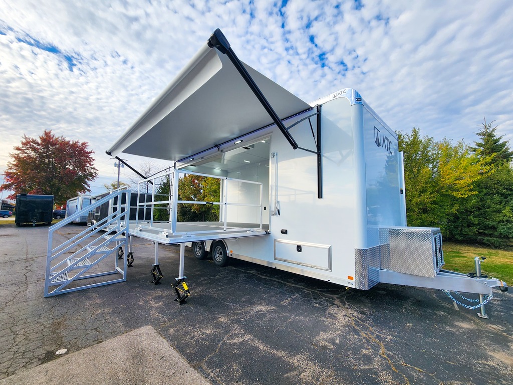 28' ATC Deckover Stage Trailer
