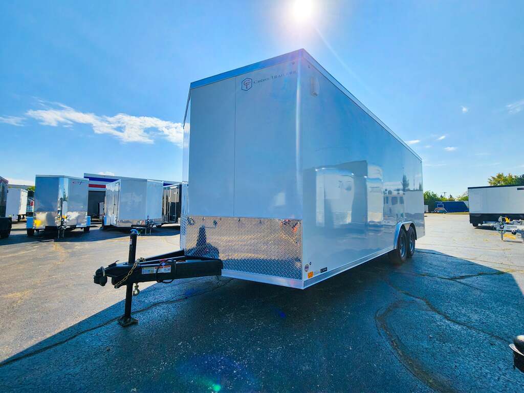 8.5'x20' Cross Car Hauler