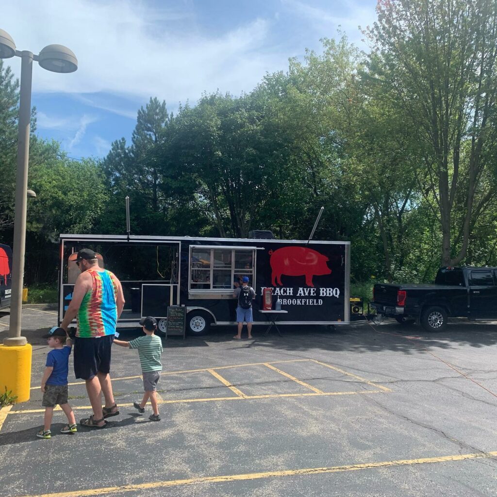 Beach Ave BBQ trailer