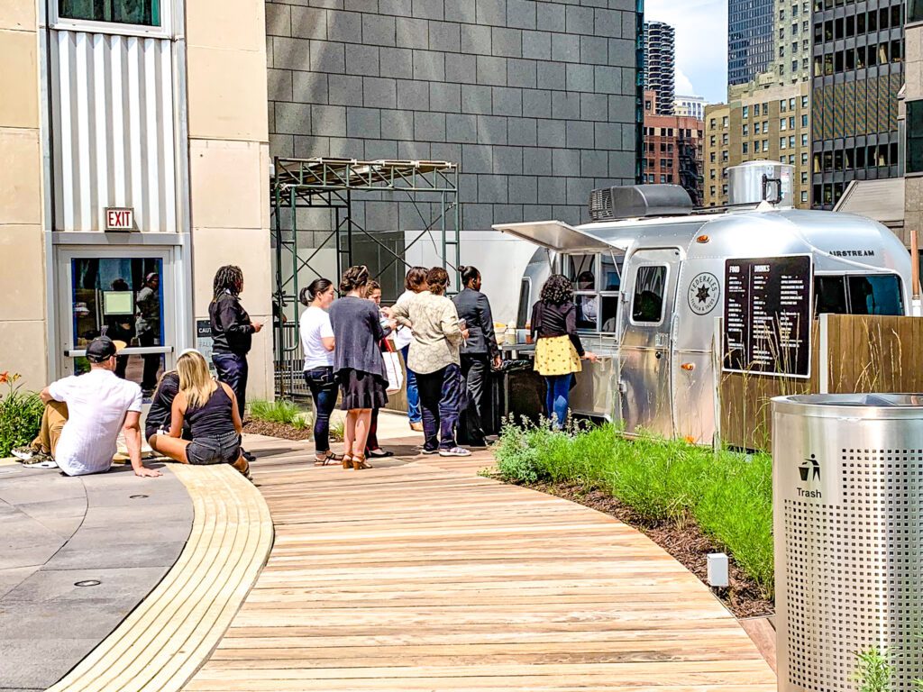 Airstream food trailer