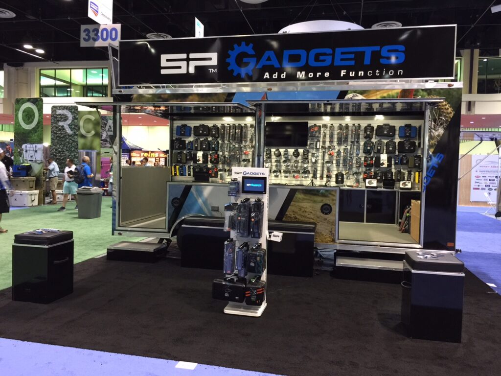 SP Gadgets mobile retail trailer