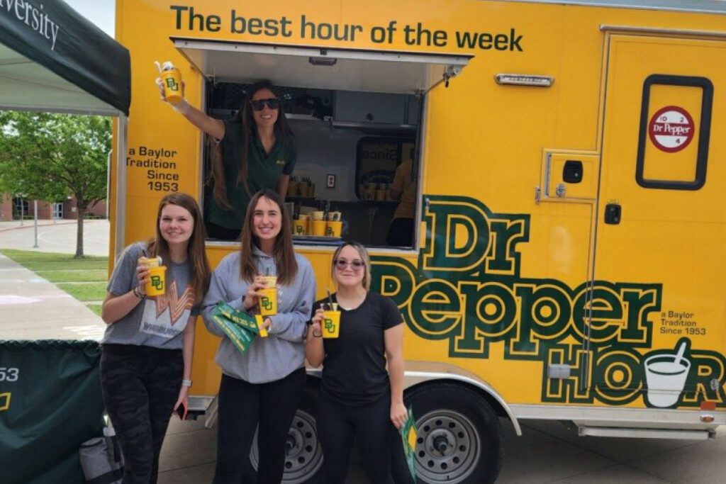 Experiential marketing trailers for sampling programs