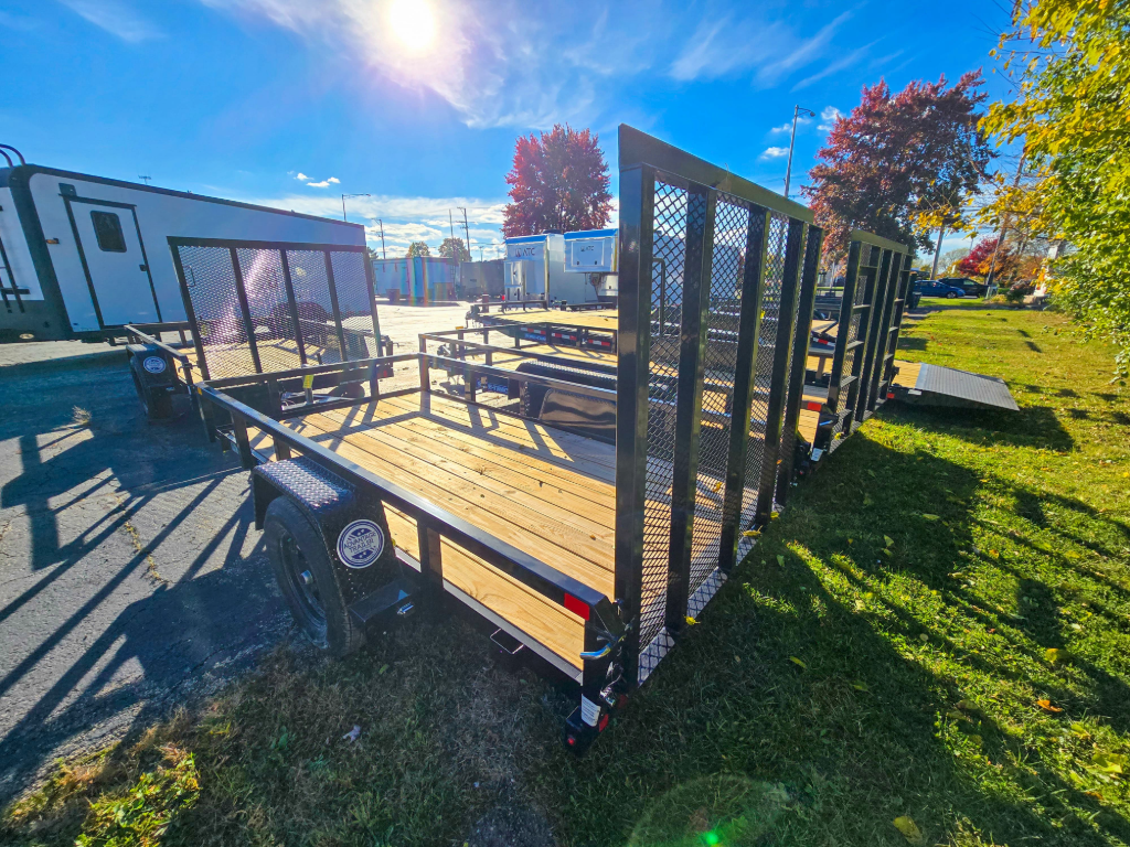 5'x10' Sure-Trac Tube Top Utility Trailer