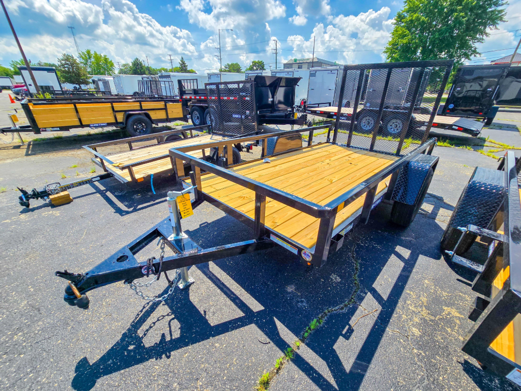 5'x10' Sure-Trac Tube Top Utility Trailer