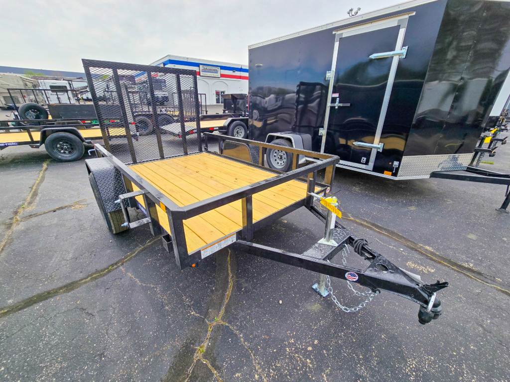 5'x8' Sure-Trac Tube Top Utility Trailer