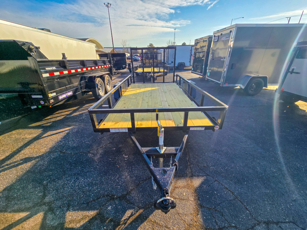 6'x12' Sure-Trac Tube Top Utility Trailer