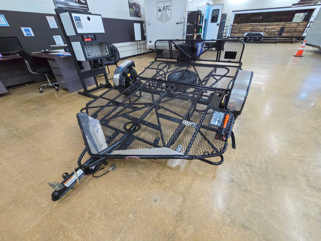 6'x8' Droptail motorcycle trailer