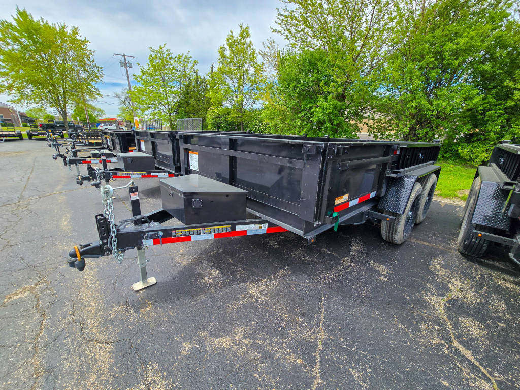 7'x12' Carry-On Dump Trailer 12k