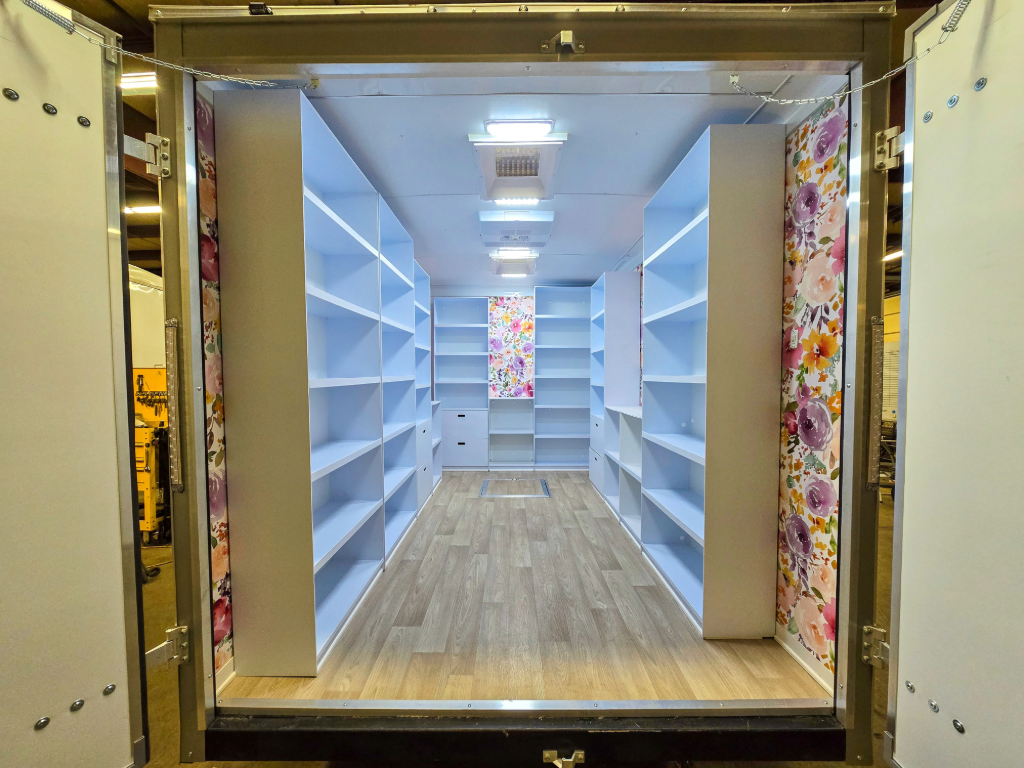 mobile bookstore trailer