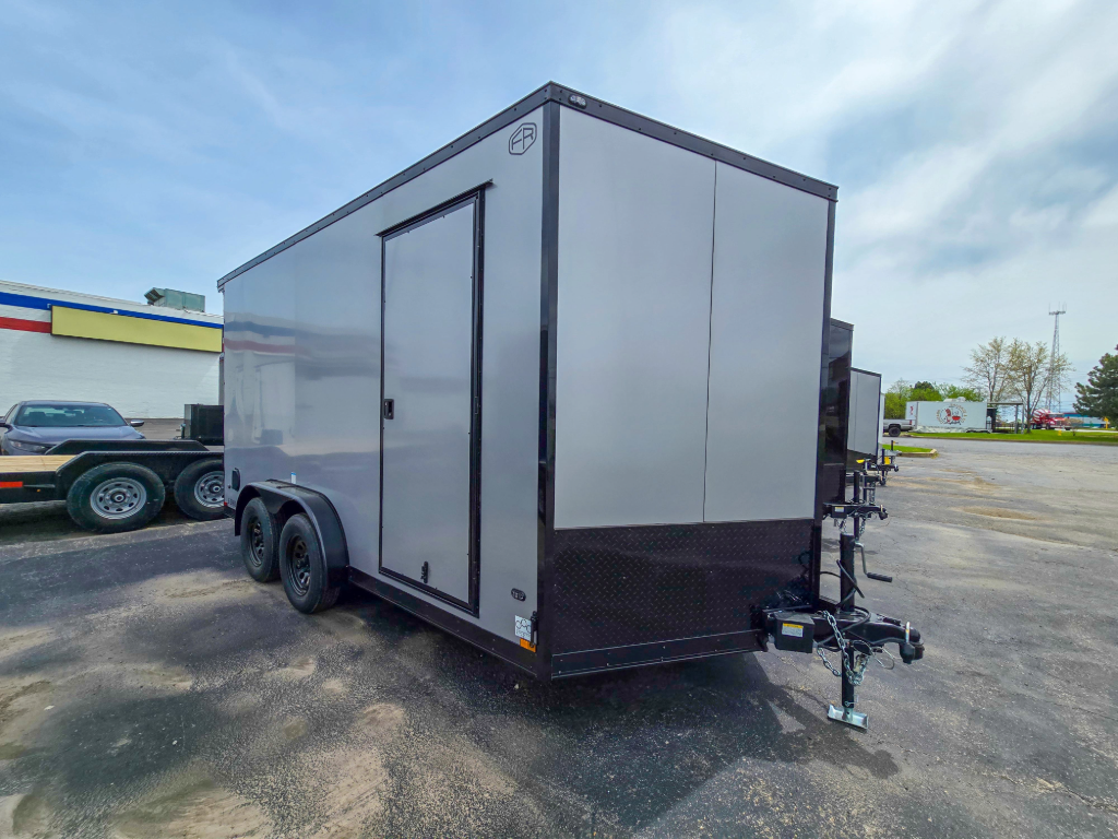 7'x14' Silver Cargo Trailer from Continental Cargo