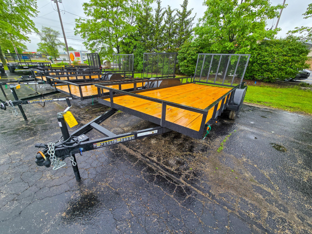 7'x16' Carry-On Tandem Axle Utility Trailer