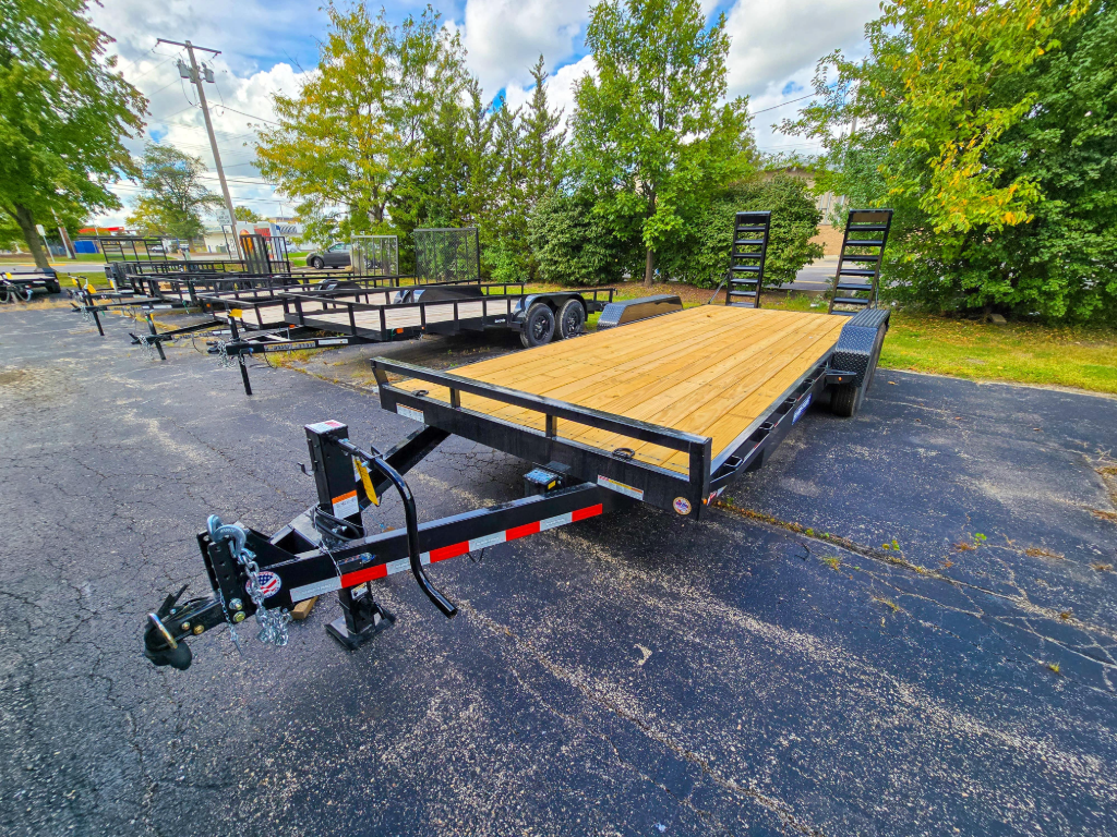 7'x20' Sure-Trac Equipment Trailer