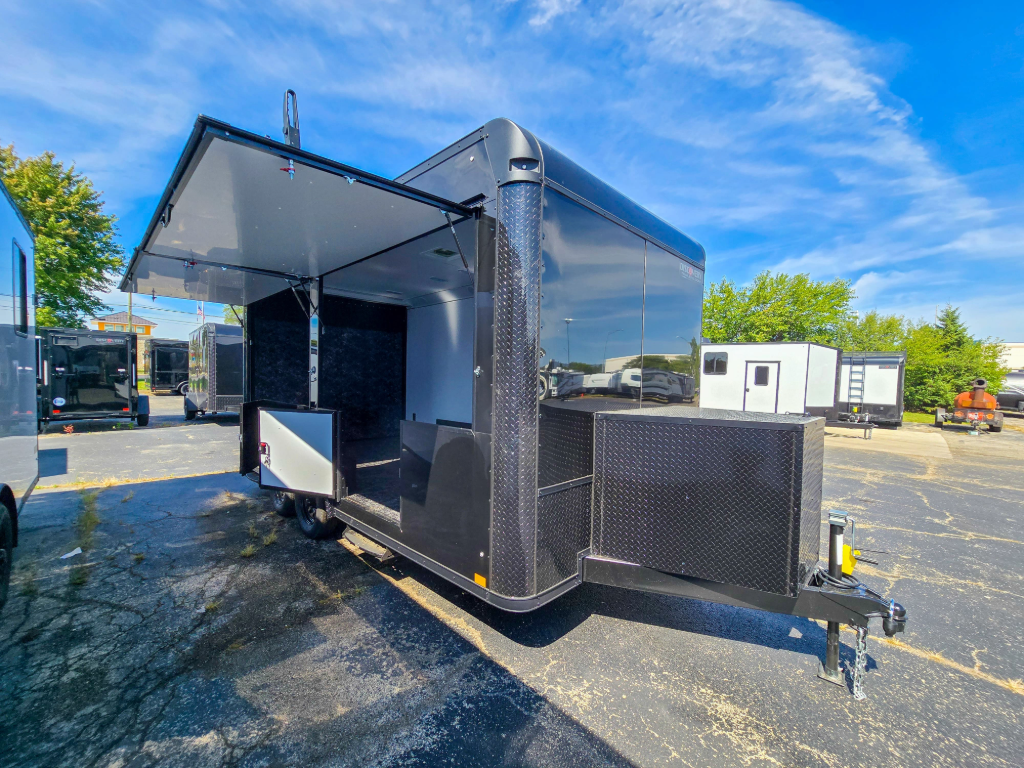 8.5'x16' Discovery Dutch Door Vending Trailer