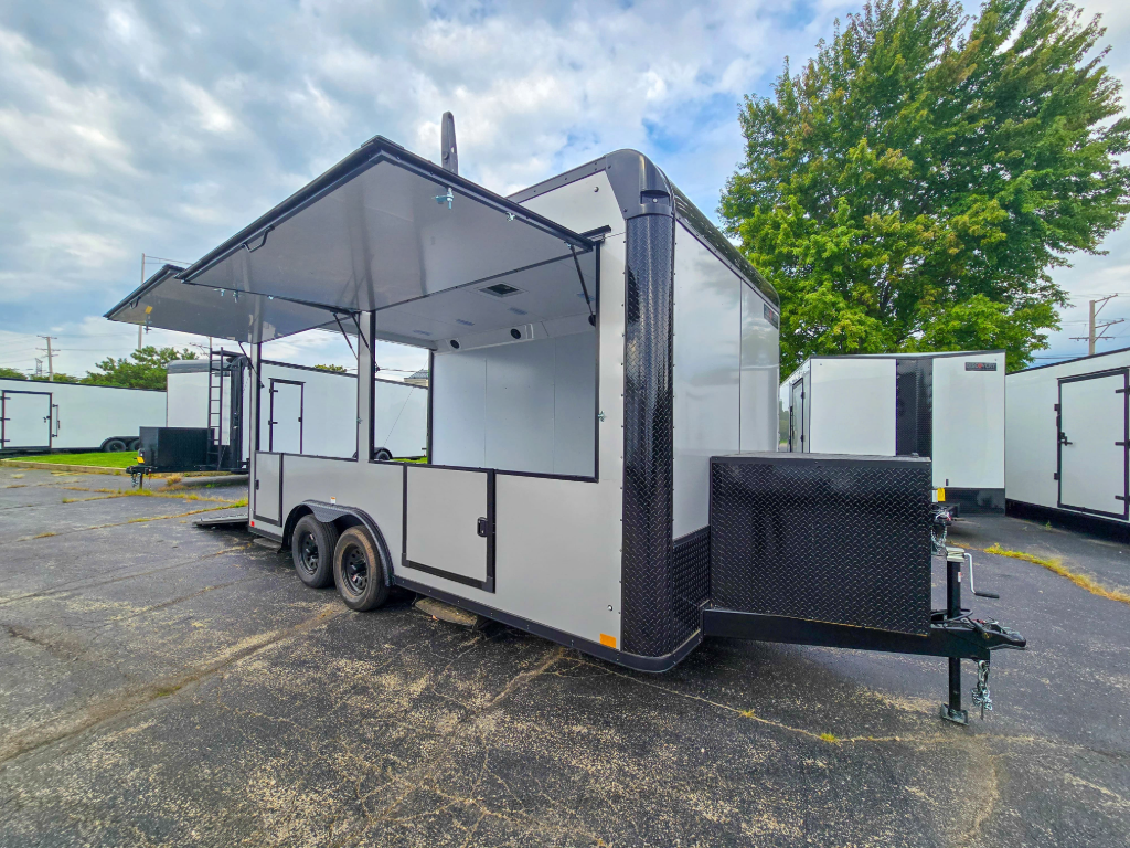 8.5'x16' Discovery Dutch Door Vending Trailer