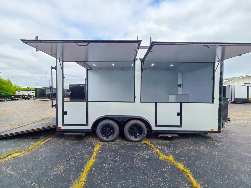8.5'x16' Discovery Dutch Door Vending Trailer