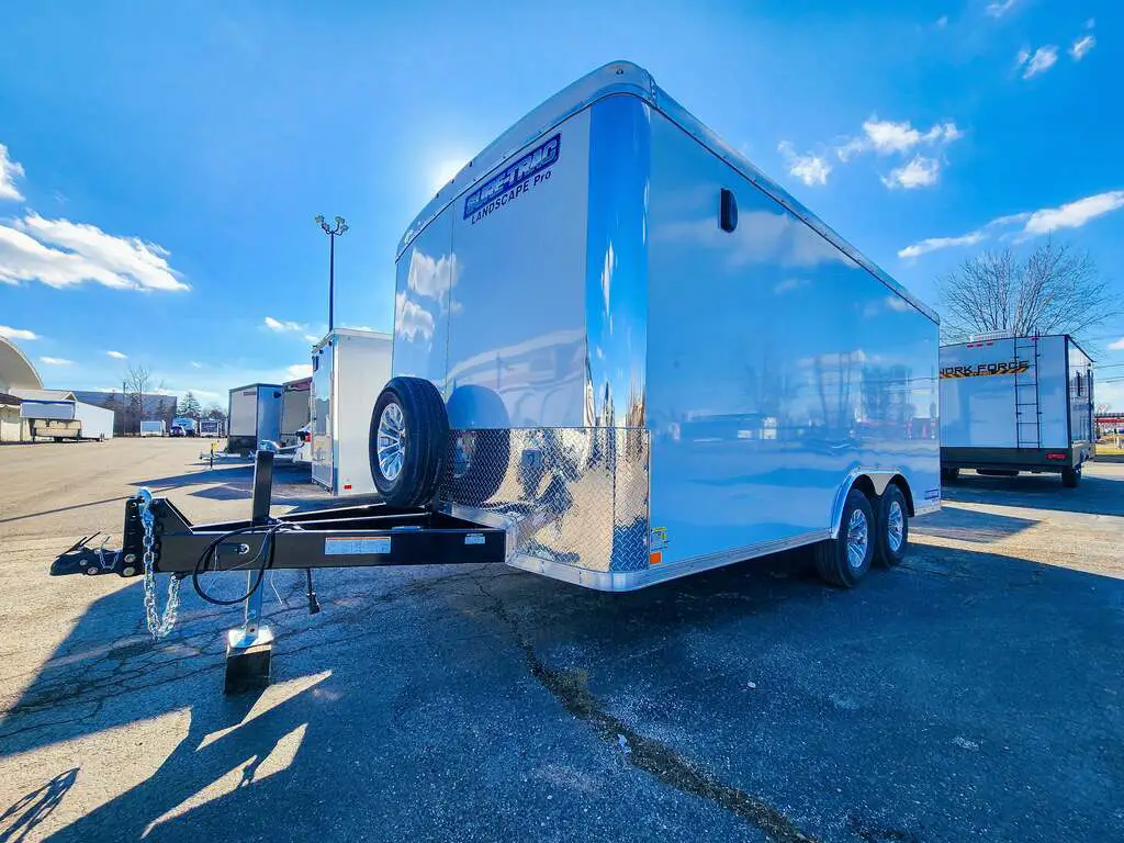 8.5'x16' Sure-Trac Landscape Trailer