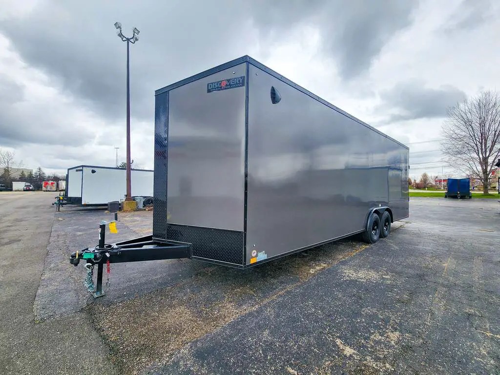 24' Discovery Car Hauler charcoal